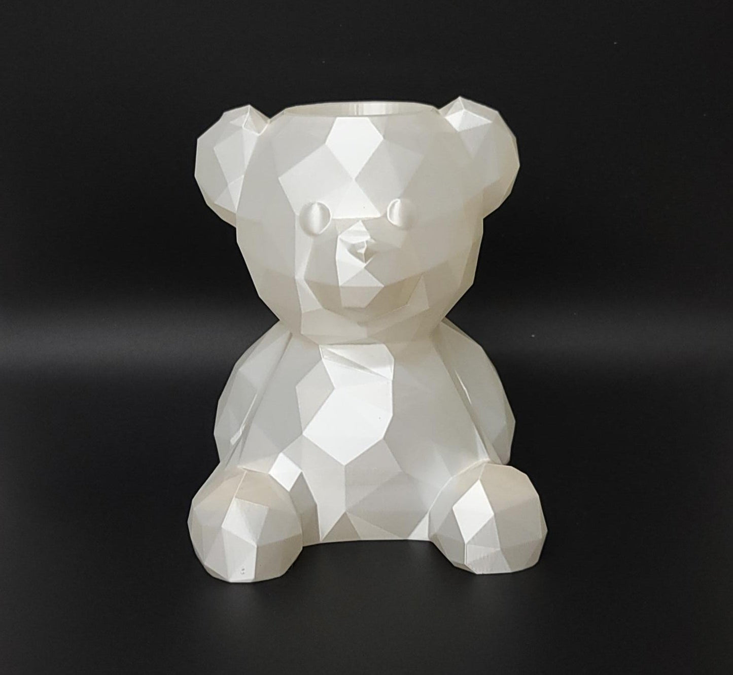 LARGE 3D PRINT BEAR VASE