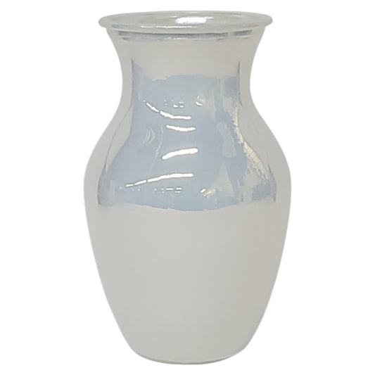 GP36 | 8"T | ROUND PEARL IRIDESCENT VASE | CASE OF 12