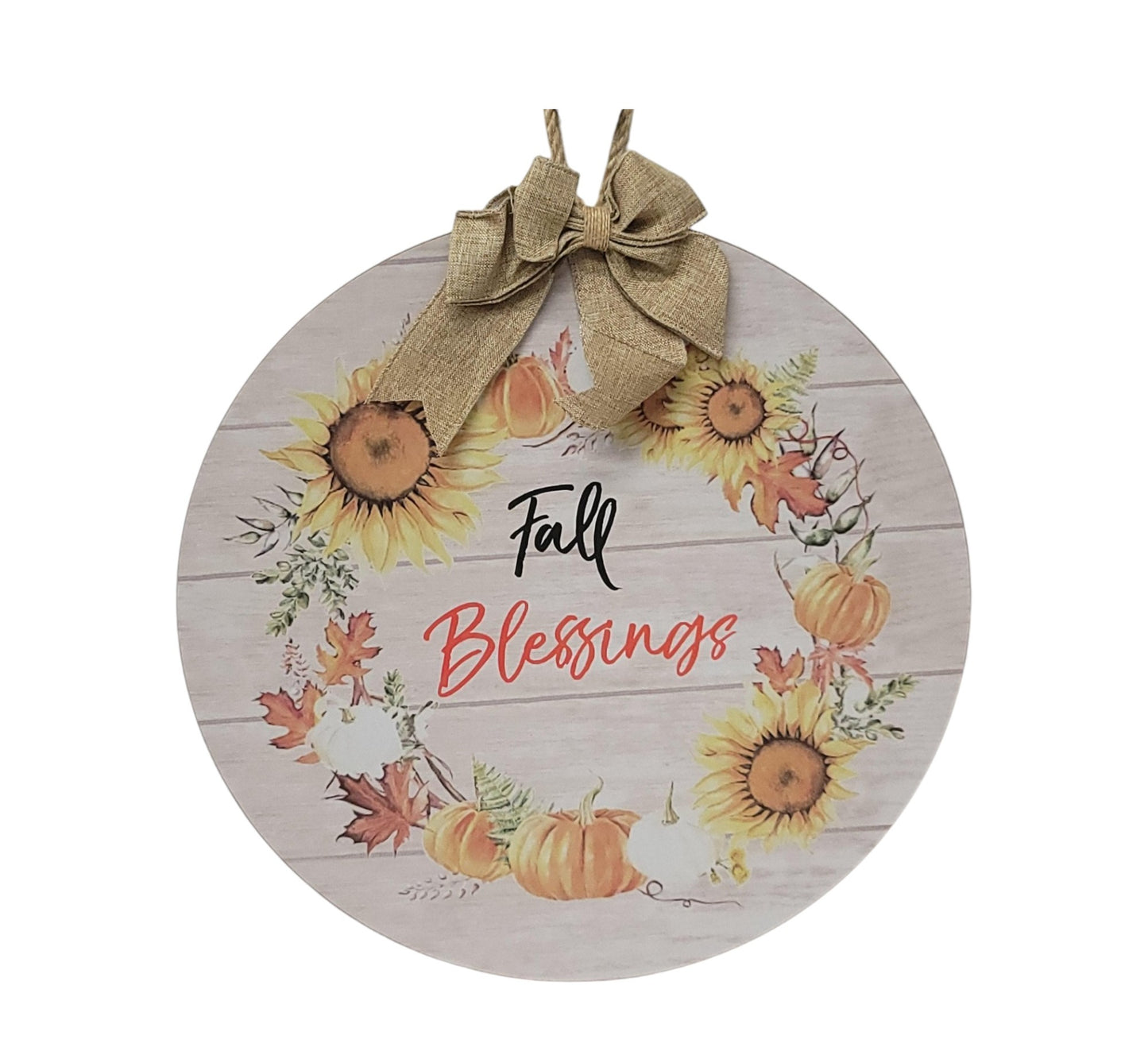 A21054 | FALL WORD WREATH HANGER