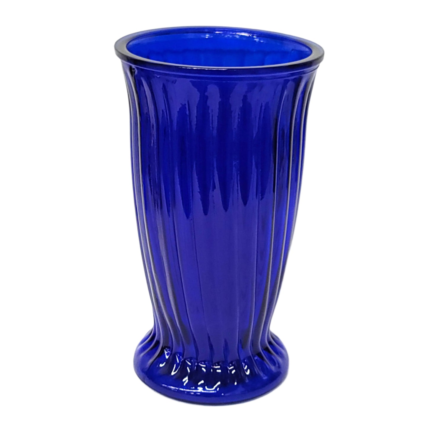 GP128-BLU | 12"H | CONE VASE | BLUE | 6PC/CASE