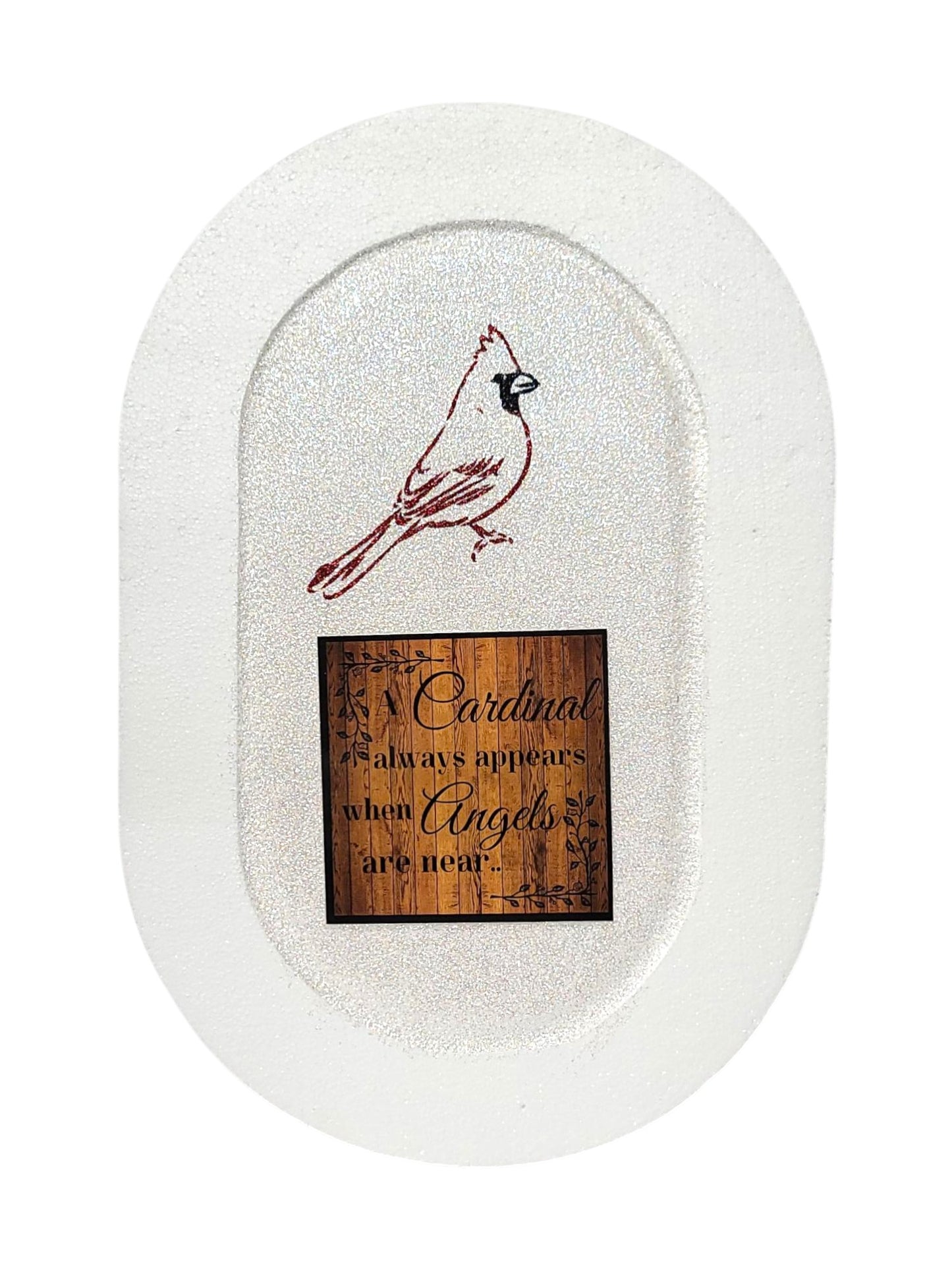 2497 | 24" | Obround ( A Cardinal Always Appears)