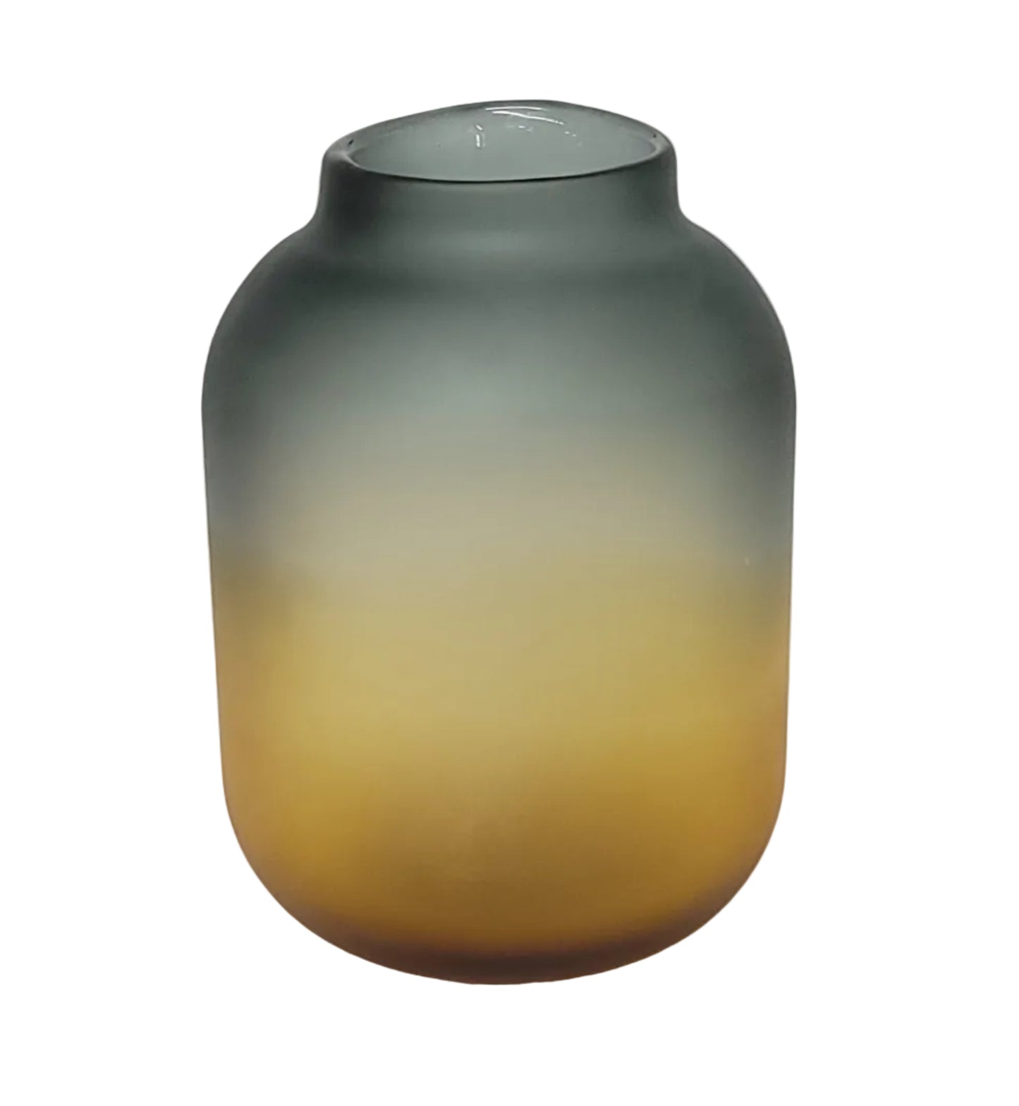 70433 | 11.4"H x 8.1"D | Normand Handcrafted Glass Vase