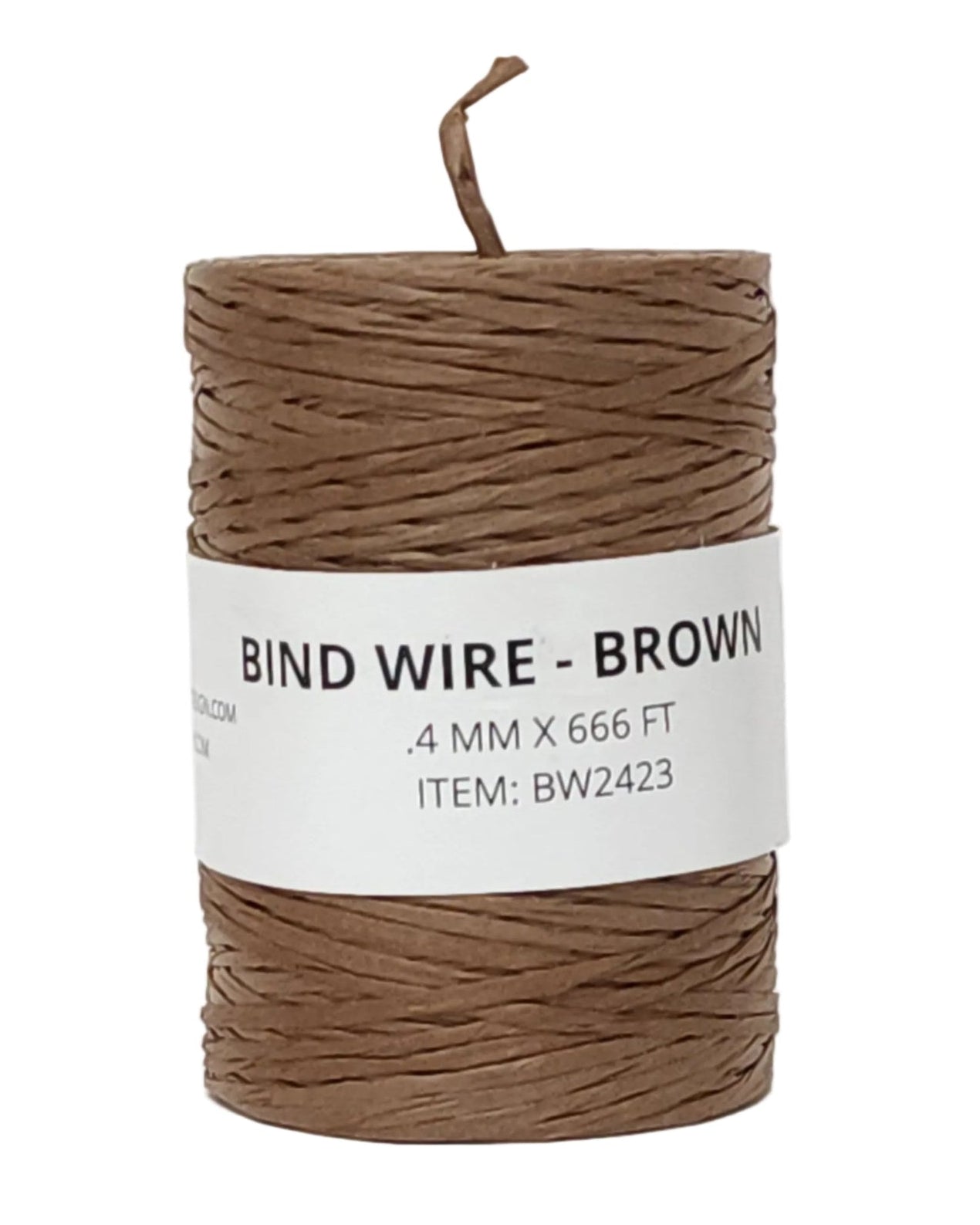 BW2423 | .4MM | BINDING WIRE | BROWN | 666FT