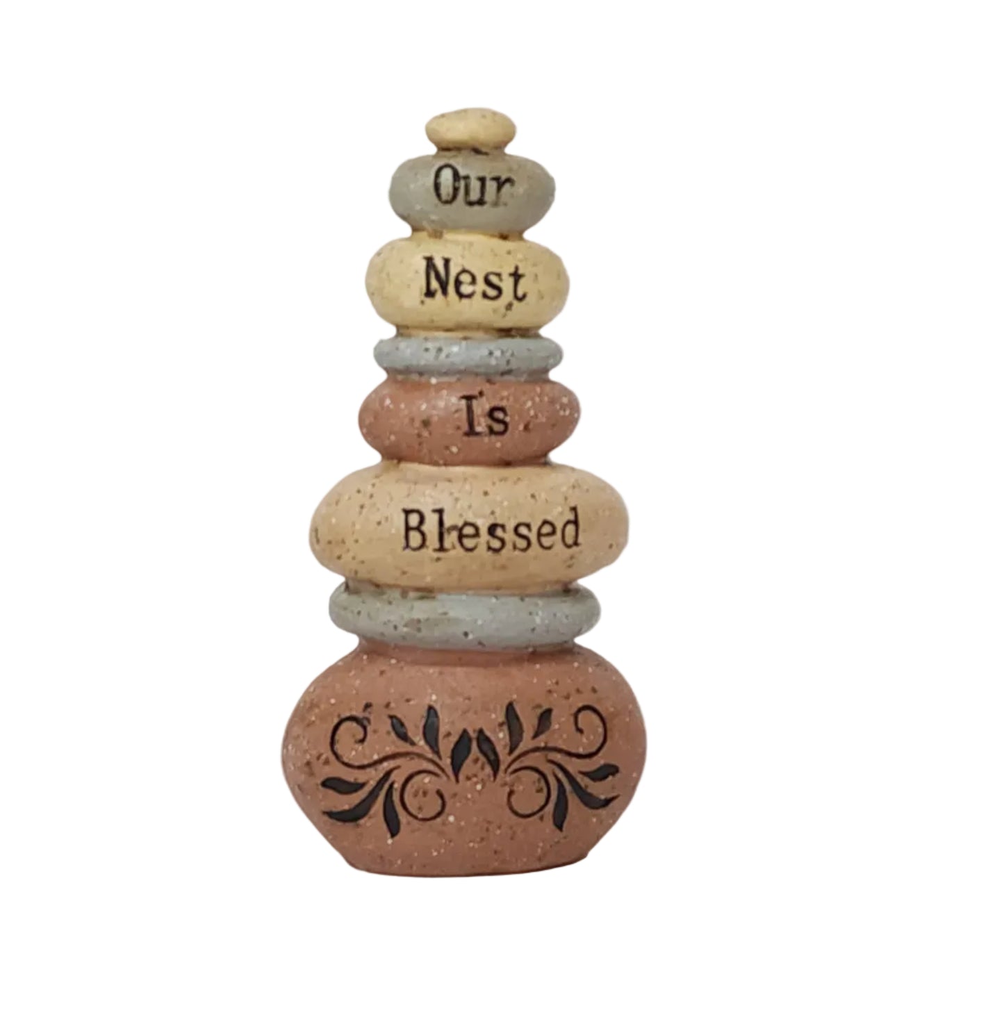 T22361 | RESIN NEST/SOW STONES STACK