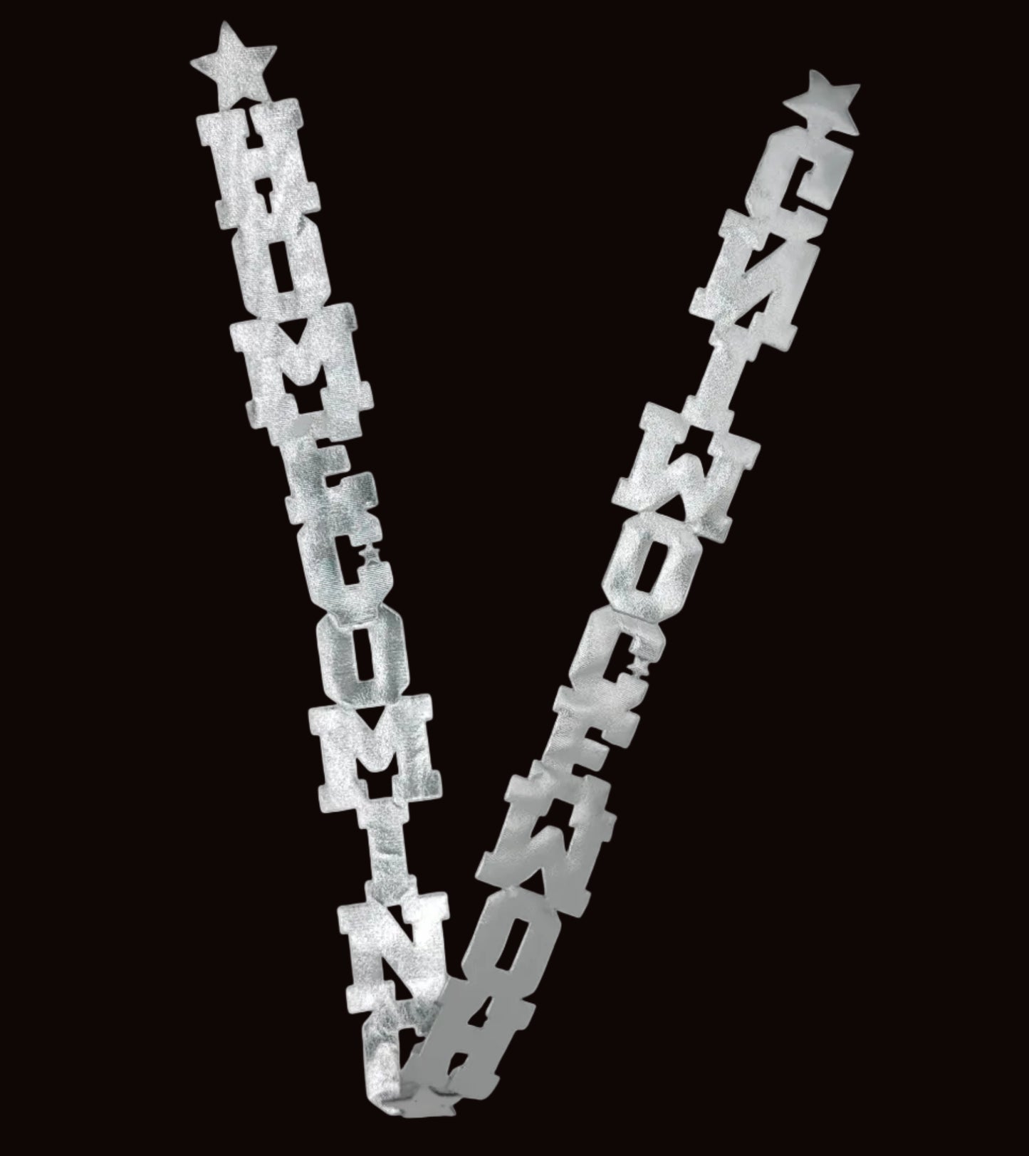 350356SLV | 2" x 36" | HOMECOMING GARLAND | SILVER