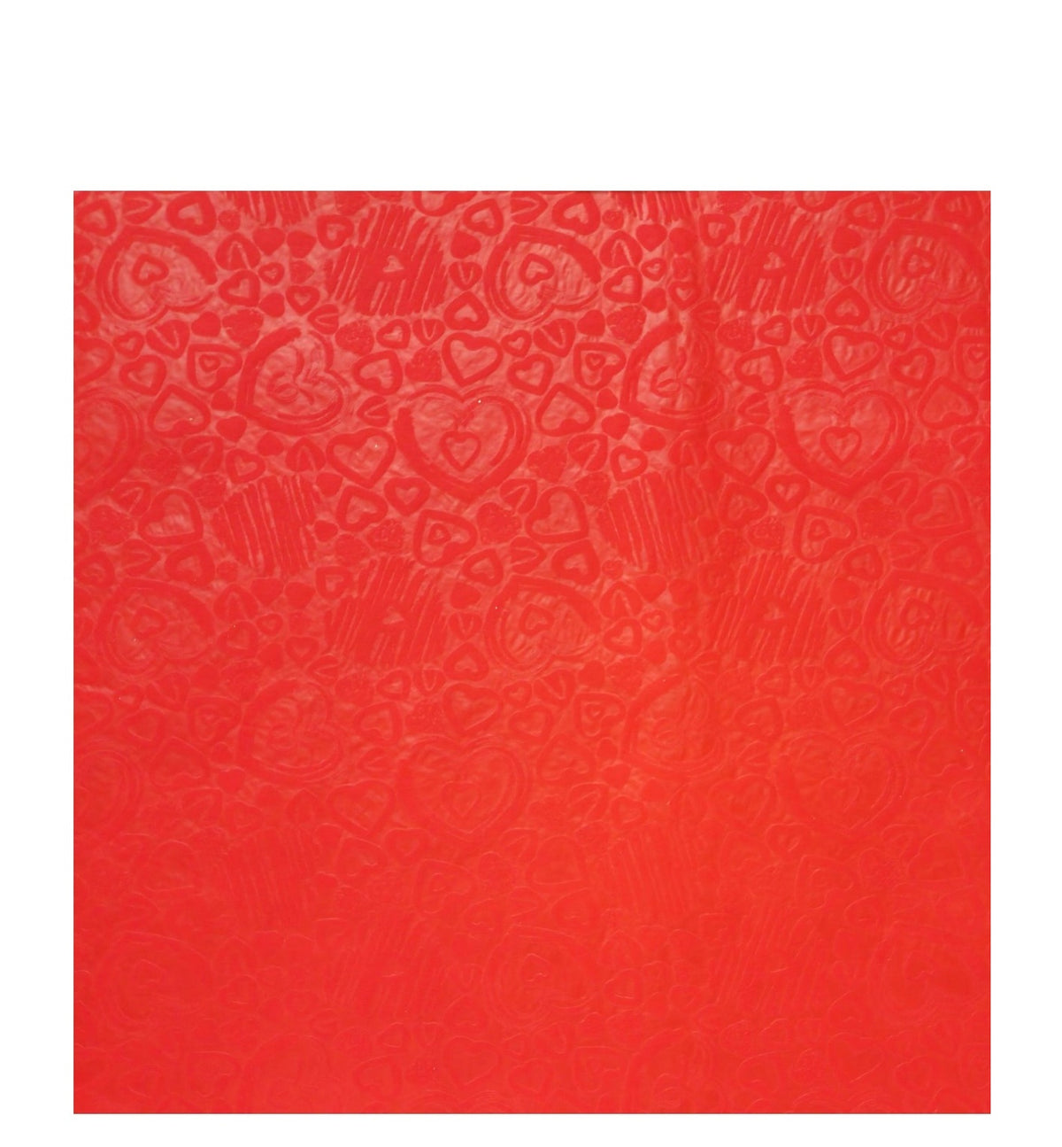 F287711 | Red Heart Embossed Velvet Floral Paper | 20 sheet/Pkg