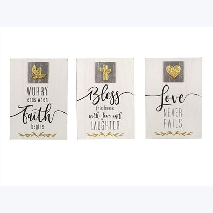 20904 Faith Tabletop Signs - A&B Wholesale Market Inc