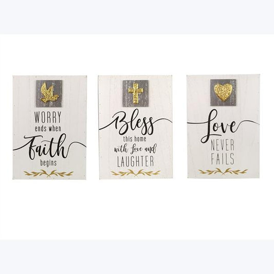 20904 Faith Tabletop Signs - A&B Wholesale Market Inc