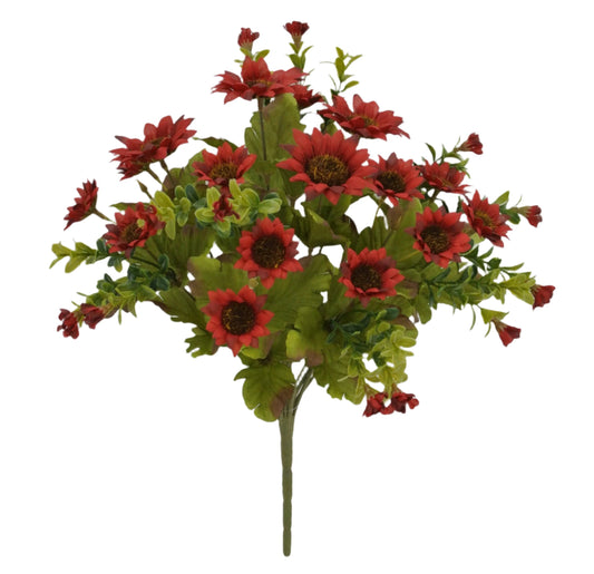 21131-BG  14" MINI SUNFLOWER Bush x13