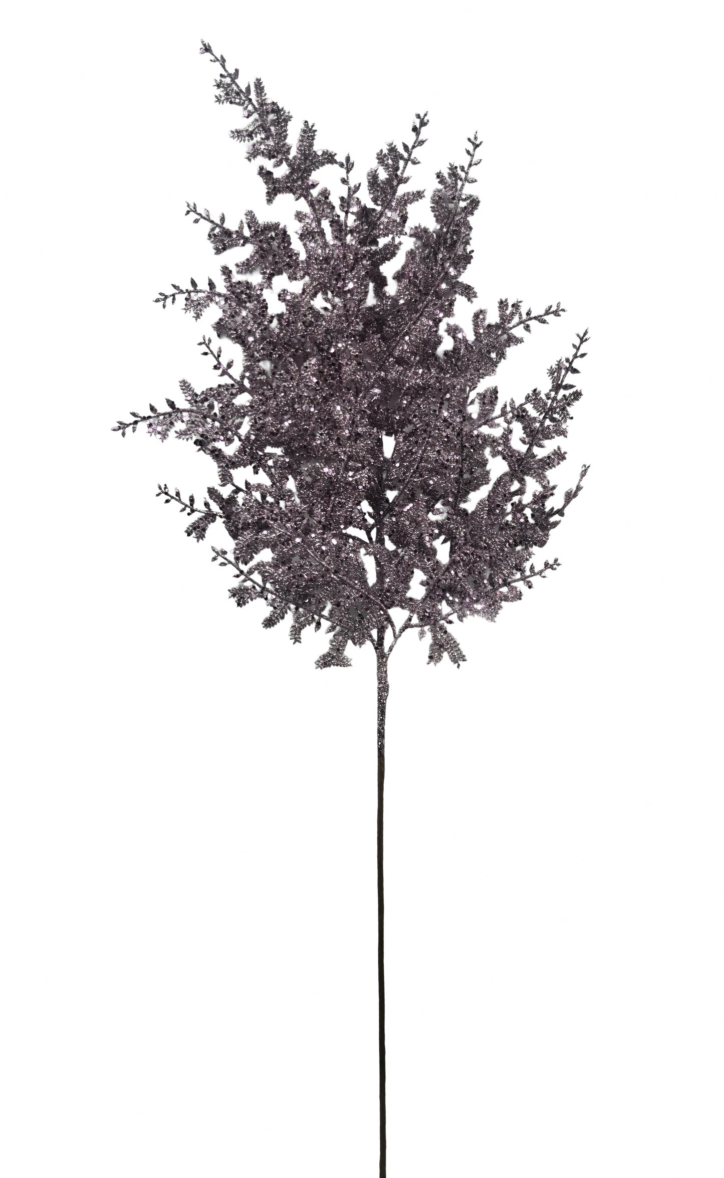 21251-L.PK | 32" | GLITTER FERN SPRAY | LT. PINK