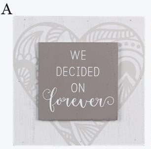 21699 Love Block Signs 4A - A&B Wholesale Market Inc