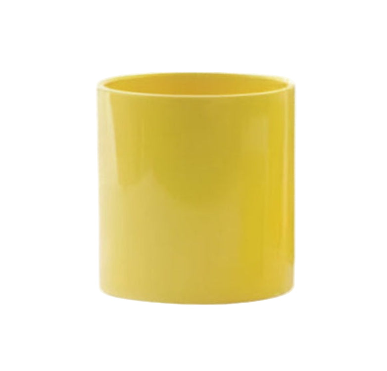 2194YL | 4.5" | Cylinder Planter | Yellow