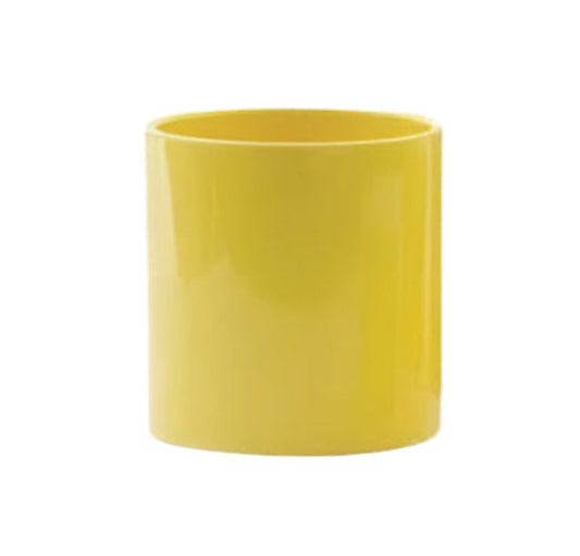 2194YL | 4.5" | Cylinder Planter | Yellow