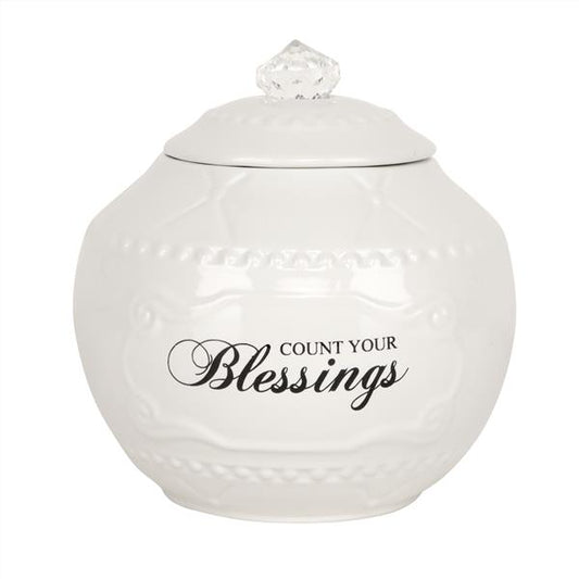 22466 BLESSING JAR WITH BLESSING CARDS