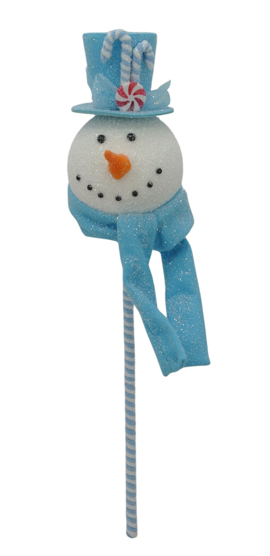 23107-BL | 26" | Snowman Head Spray | Blue