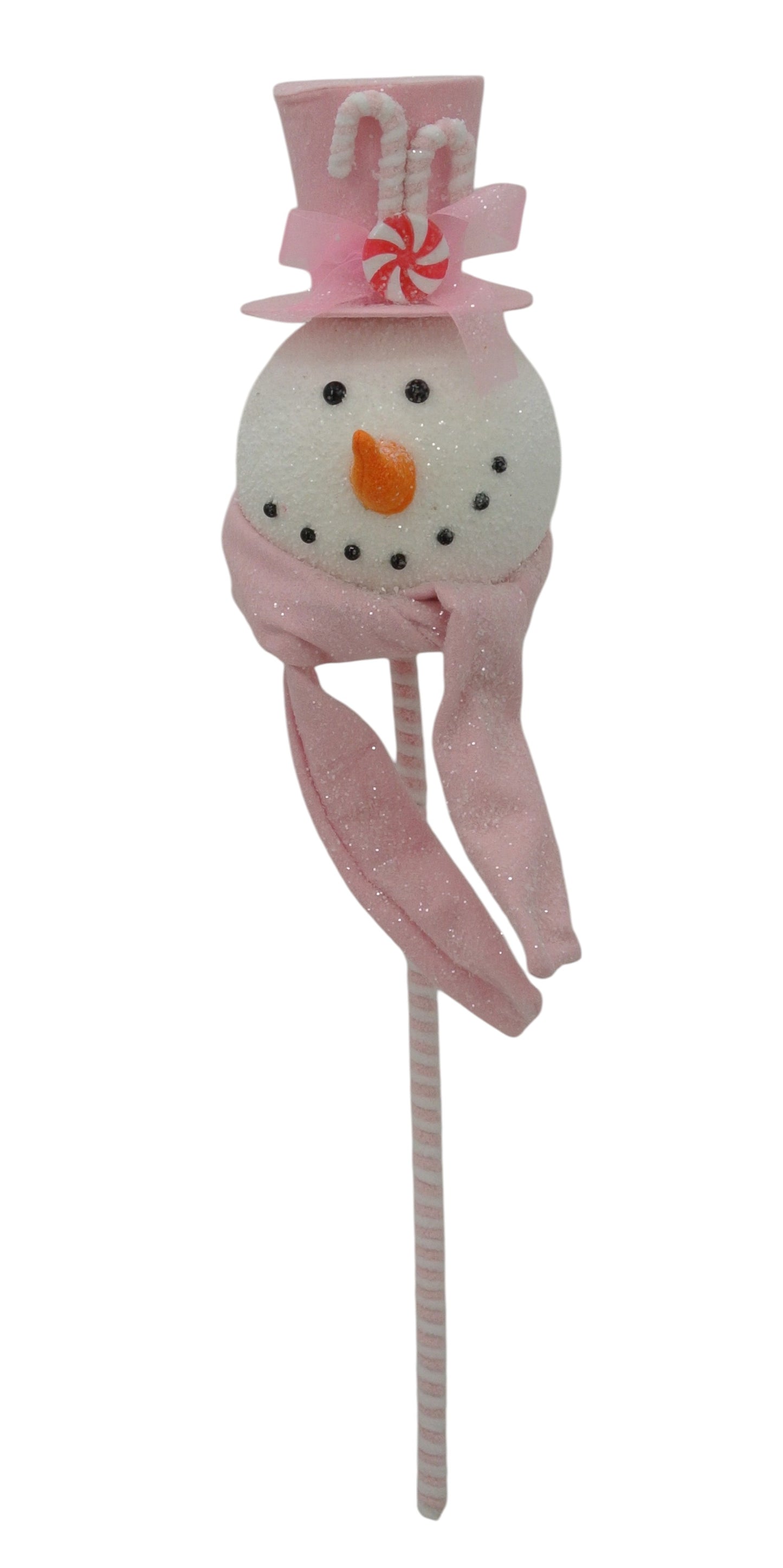 23107-PK | 26" | Snowman Head Spray | Pink