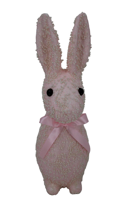 23186-PK | 16" | Glitter Beaded Easter | Pink