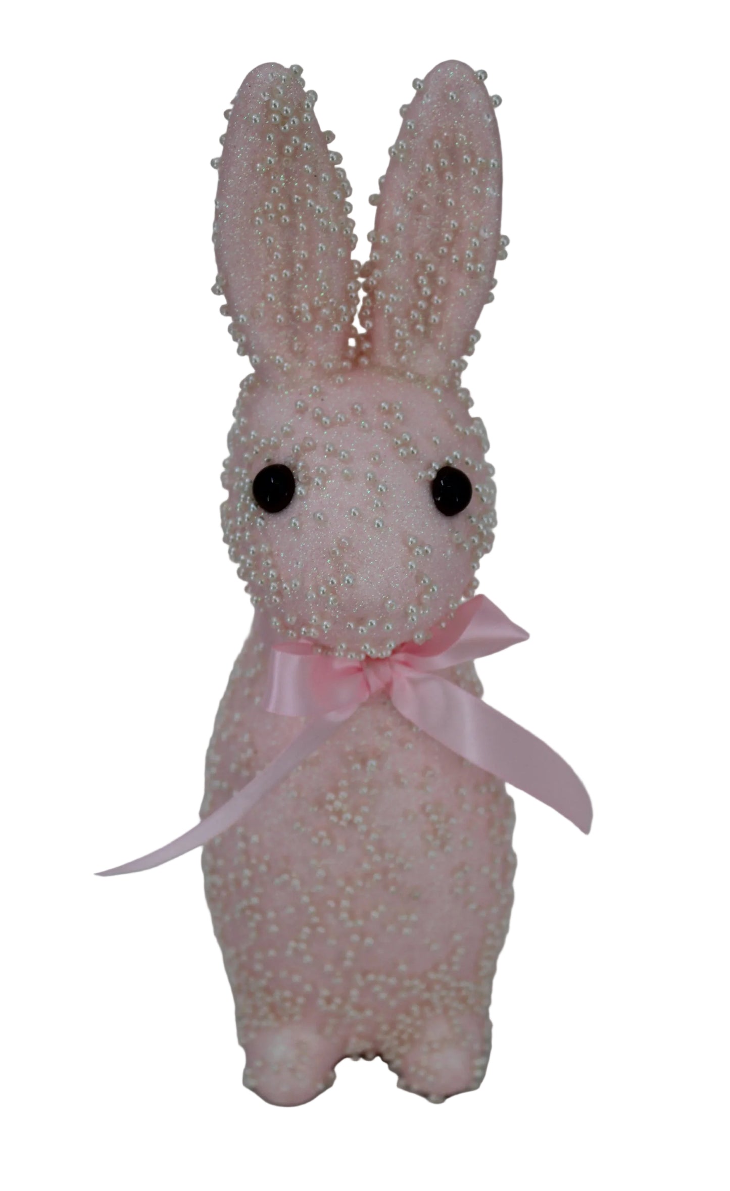 23187-PK | 11" | Glitter Beaded Easter | Pink