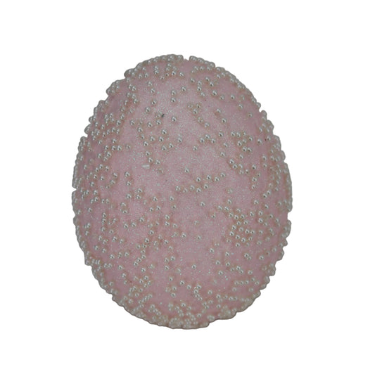 23188-PK | 6" | Glitter Beaded Easter | Pink