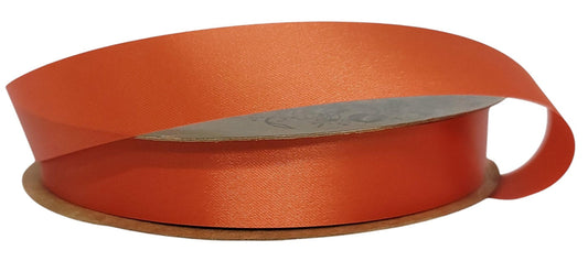 250121 | 7/8" | Satin Lustre | Pumpkin | 100yds