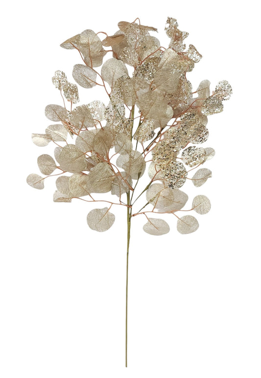 25130 | 35.4" | EUCALYPTUS SPRAY | GOLD