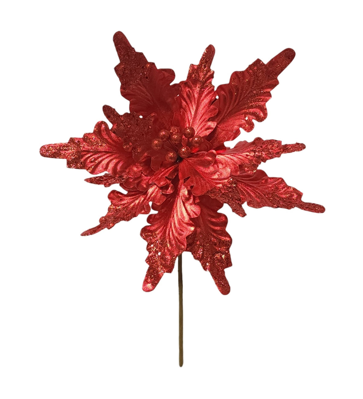 25737 | 11.8" | POINSETTIA X1 | RED