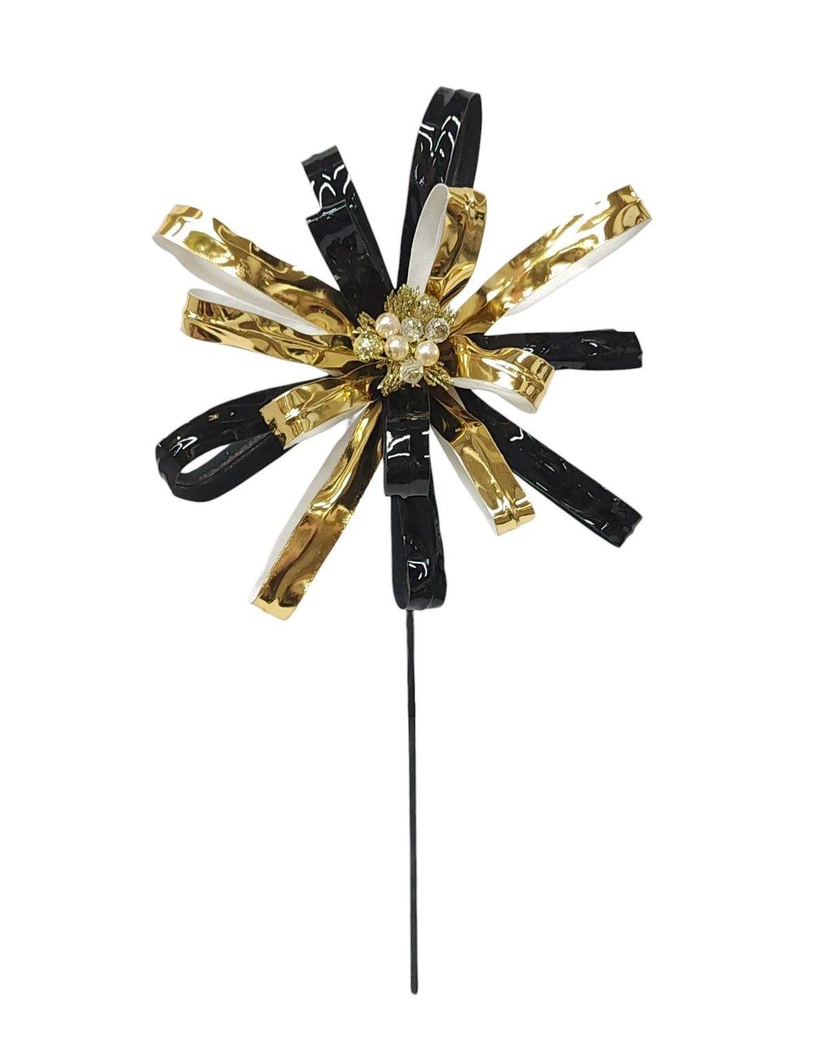 25778 | BOW SPRAY | BLACK/GOLD