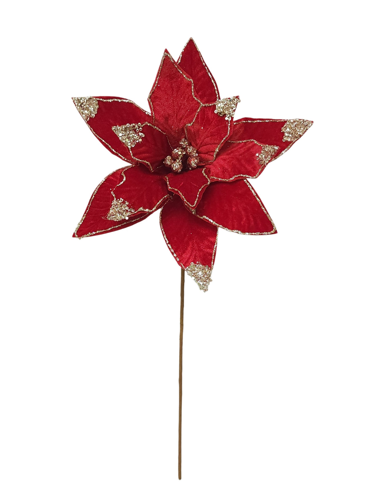 26777 | 19" | POINSETTIA | RED