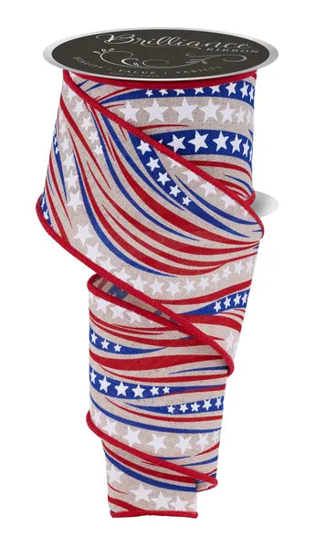 LS306418 | 2.5" | WAVY STRIPES | 10YDS