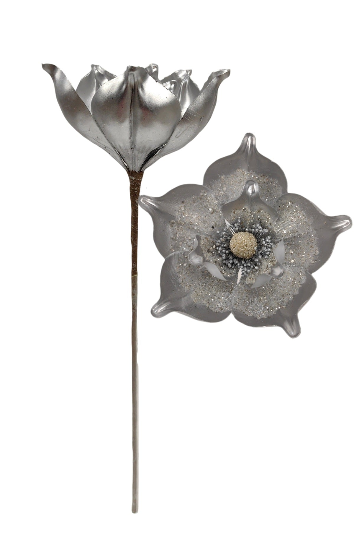 32161-SILVER| 23" | MAGNOLIA STEM | SILVER