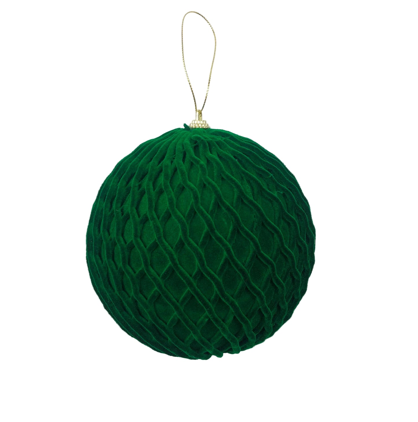 32248-DK.GN | 6" | HANGING BALL | DARK GREEN
