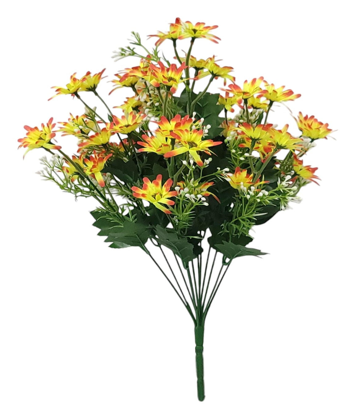 36333 | Daisy Bush x12 | Orange - A&B Wholesale Market Inc