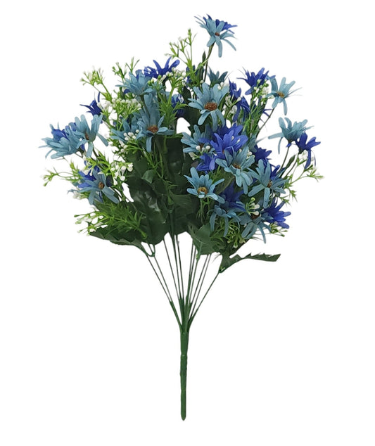 37115 | DAISY BUSH X12 | BLUE/MIX