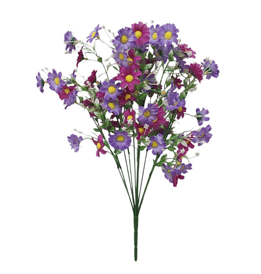 37144 | COSMOS BUSH x12 | PURPLE/MIX