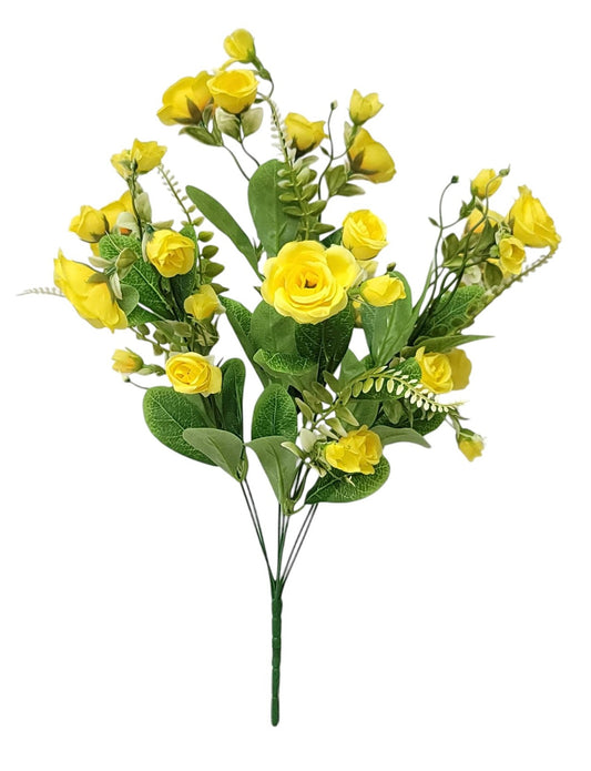 37302 | Rose Bush x7 | Yellow - A&B Wholesale Market Inc
