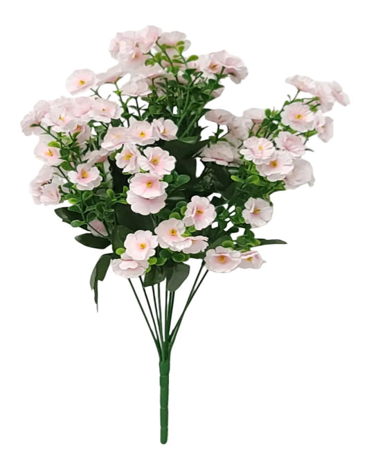 37425 | Double Ruffle Gypso Bush x9 | Pink - A&B Wholesale Market Inc