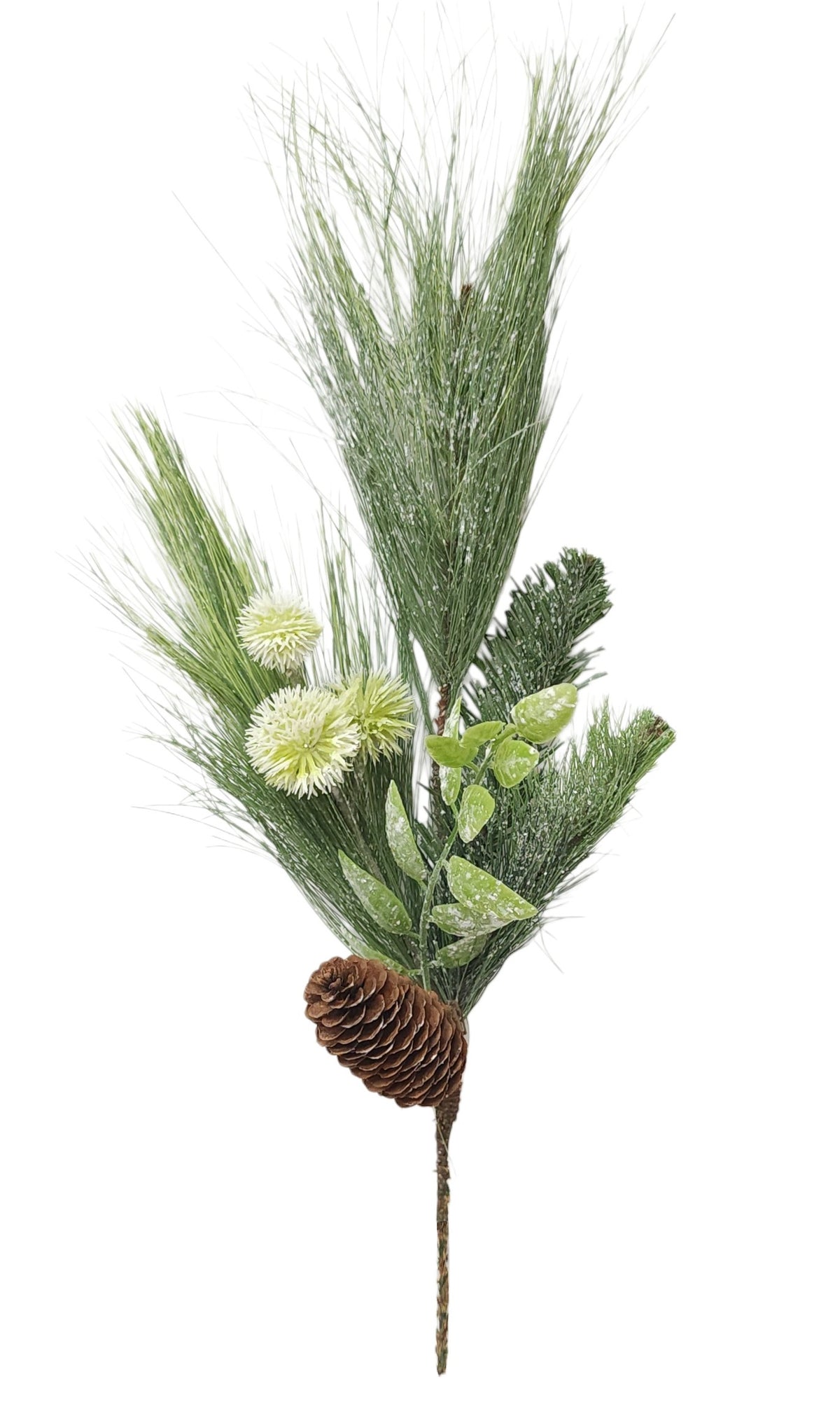 38122 | PVC FROSTED PINE PICK X6