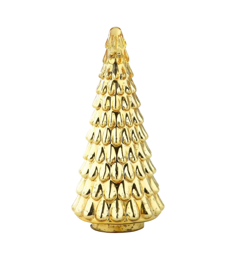 39249 | GLASS CHRISTMAS TREE | GOLD