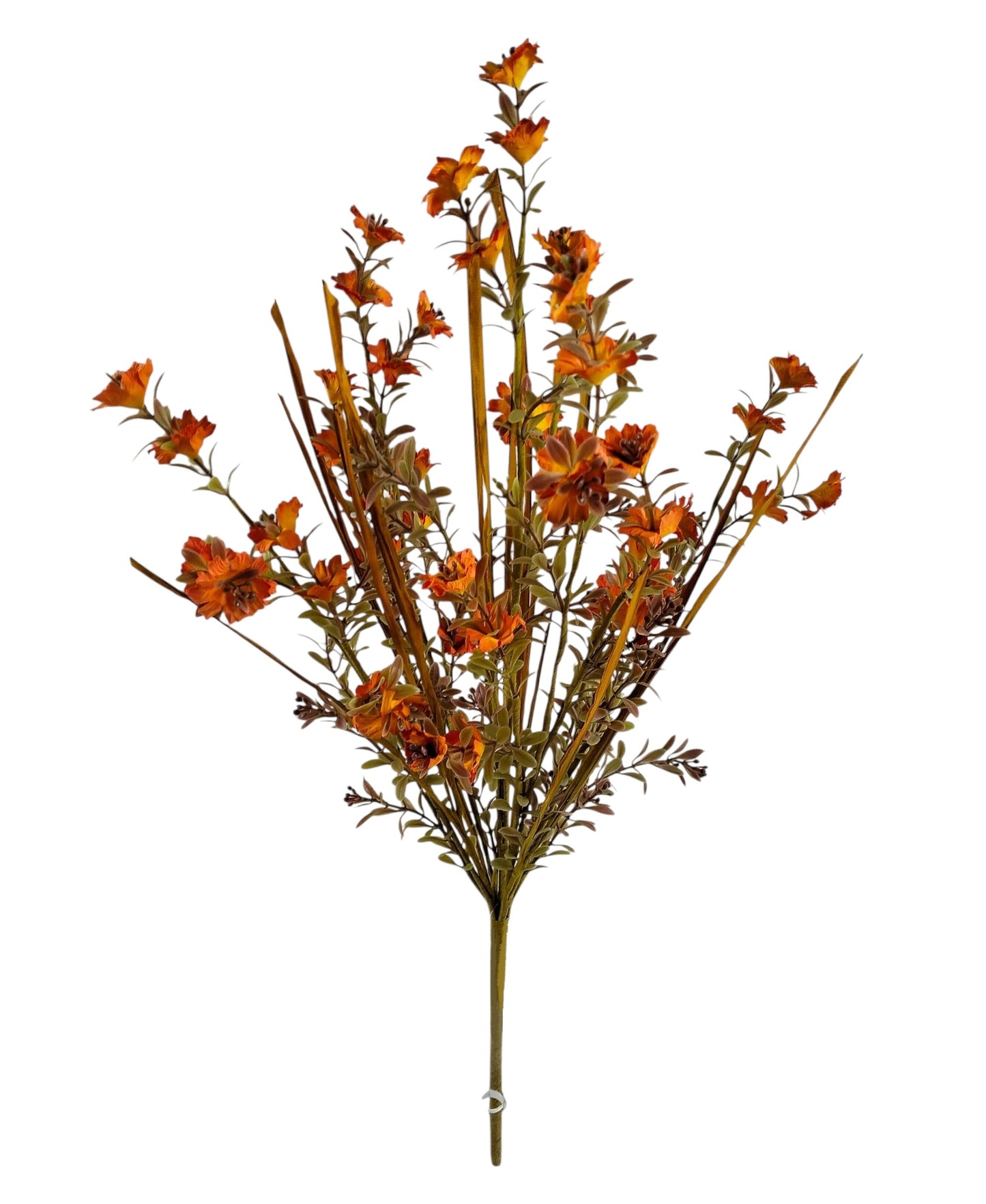 40312-OR | 19" | MIXED WAX FLOWER BUSH