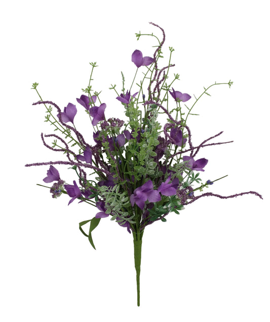 40436-PU | 20.5" | MIXED WILDFLOWER | - A&B Wholesale Market Inc