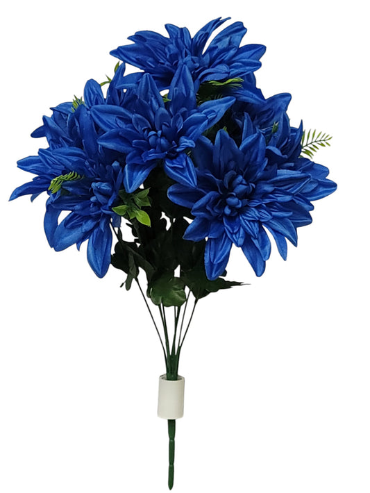 41123 | DAHLIA BUSH X9 | BLUE