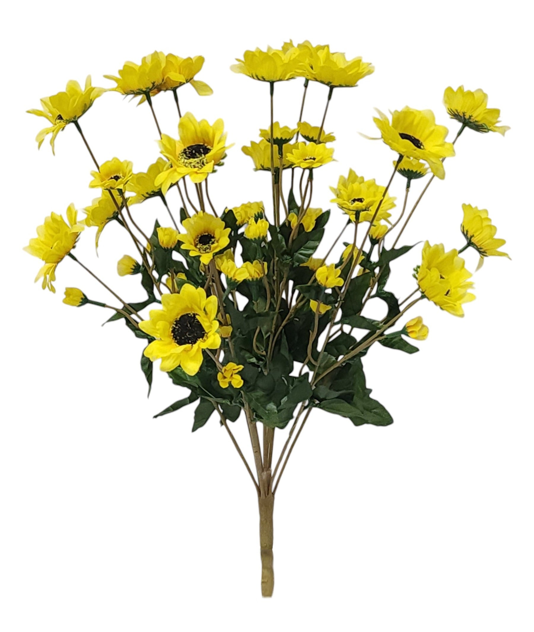 41631 | Sunflower Bush x9 | Yellow - A&B Wholesale Market Inc