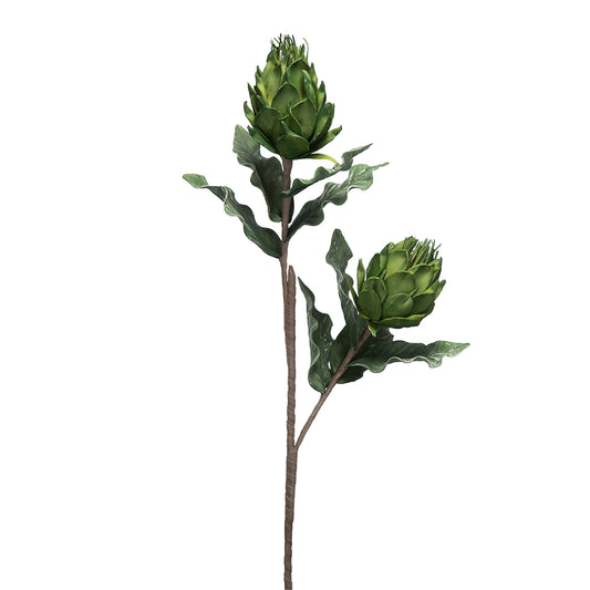 420015-AB | Artificial Artichoke Spray | Green