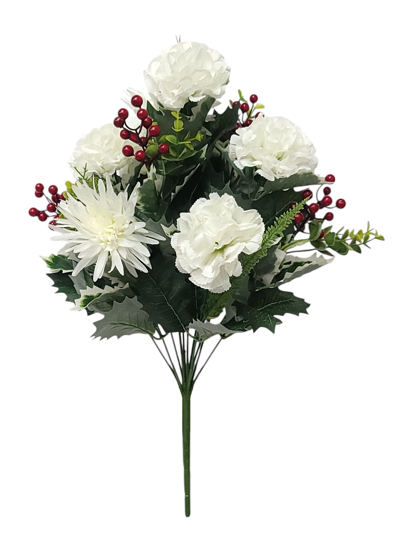 44342 | CARNATION/MUM MIX X12 | CREAM