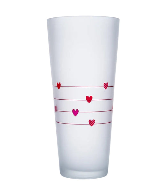 45361 | 11.8"H x 5.5"D | Heart Glass Vase