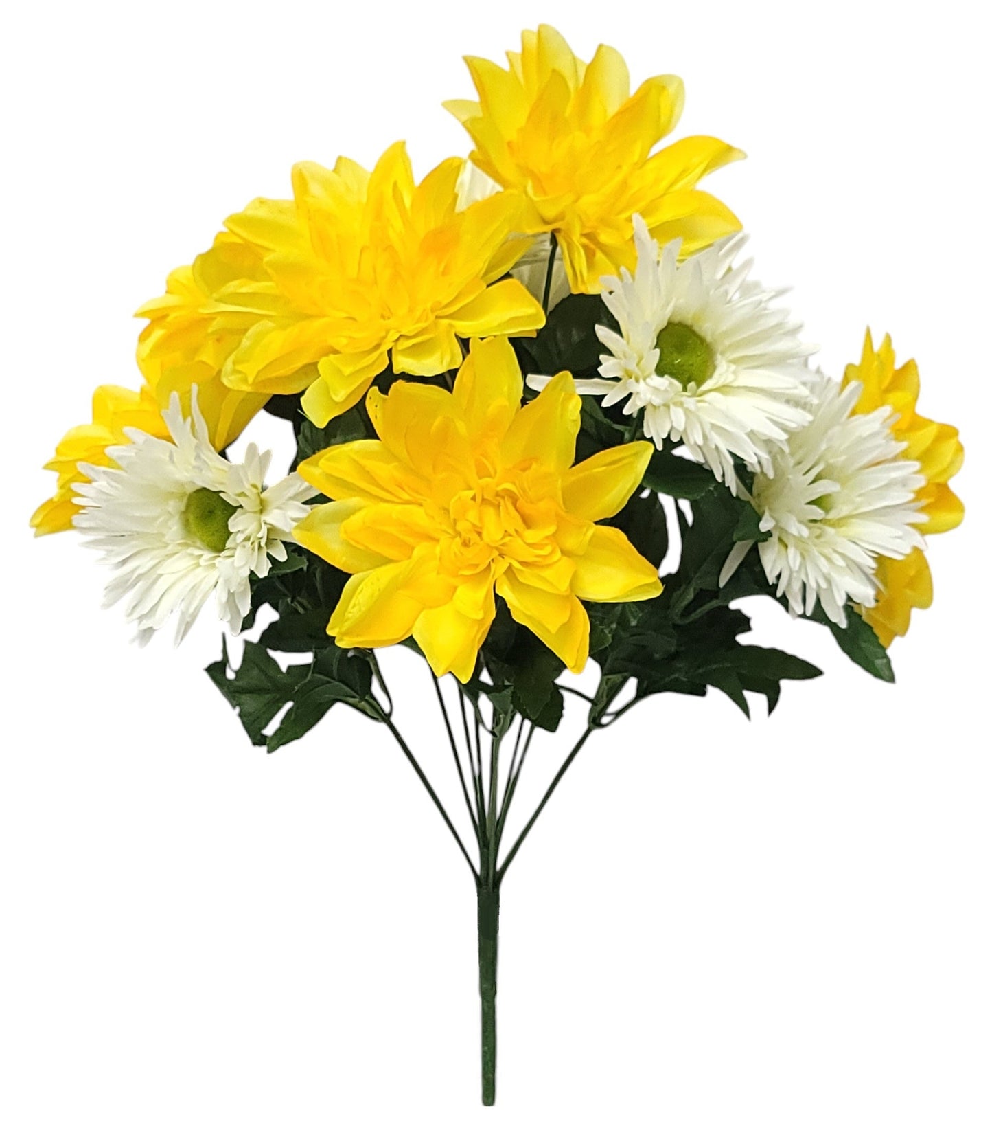 45632 | DAHLIA/DAISY MIX X12 | YELLOW/CREAM