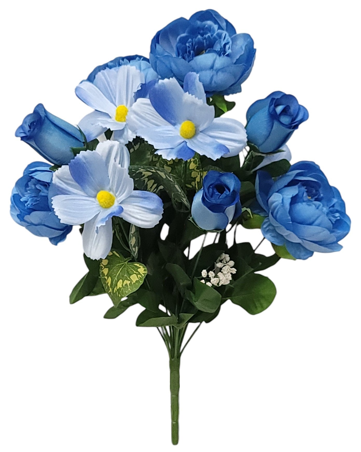 45772 | PEONY/COSMO/BUD X12 | BLUE