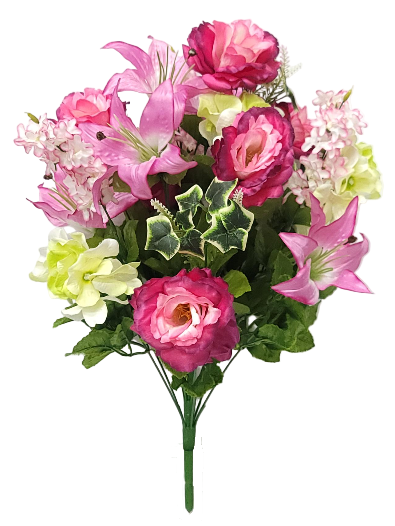 45631 | ROSE/HYDRANGEA/LILY MIX X22 | BEAUTY/GREEN