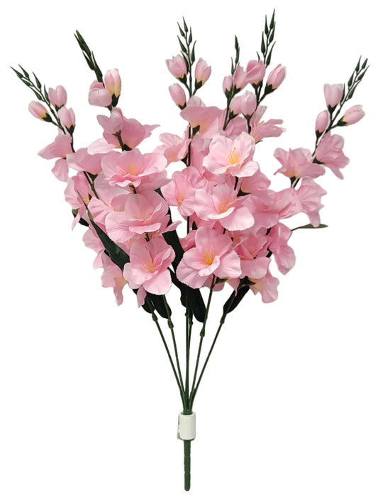 46565  | Lg Gladiolus Bush x6 | Pink
