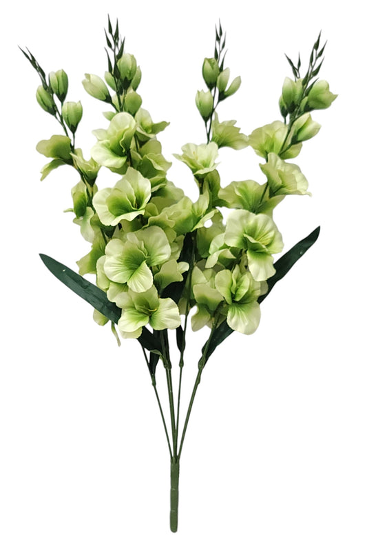 46569 | Lg Gladiolus Bush x6 | Green - A&B Wholesale Market Inc
